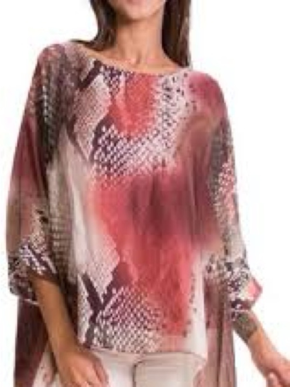 Silk XL Flowy Italian Made Top